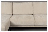 Harper sofa med venstre venstre sjeselong, beige