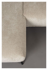 Harper sofa med venstre venstre sjeselong, beige