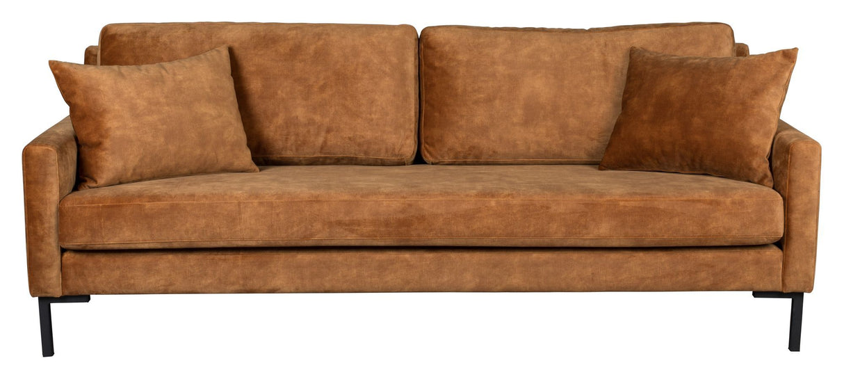 Dutchbone Houda 3-personer. Sofa, karamell