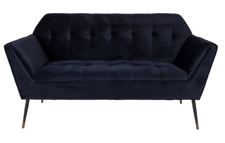 Dutchbone Kate 2-pers. Sofa, dyp blå