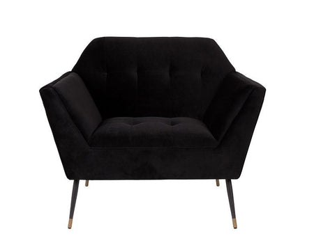 Dutchbone Kate Lounge Chair, Black