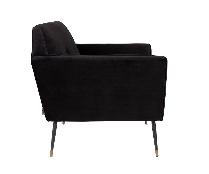 Dutchbone Kate Lounge Chair, Black