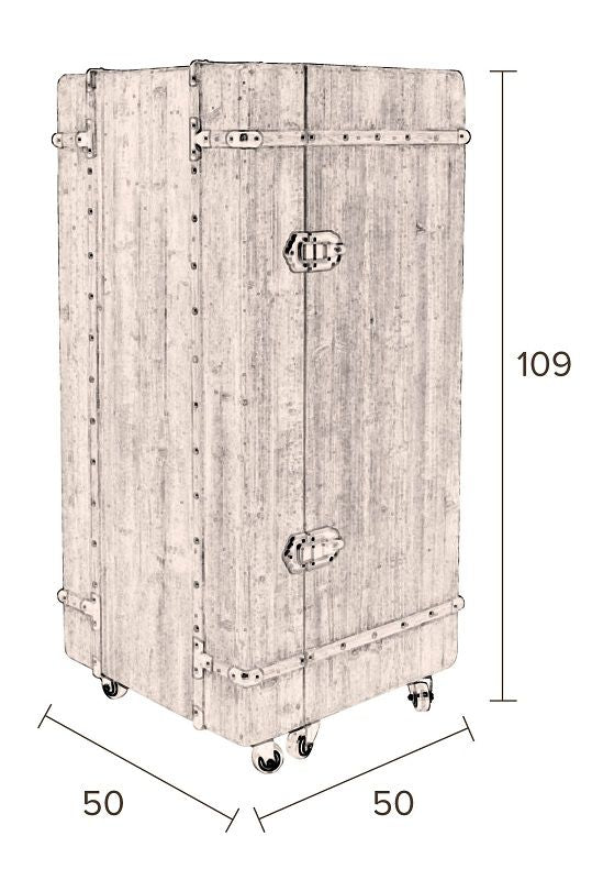 Dutchbone Lico Bar Cabinet Nature