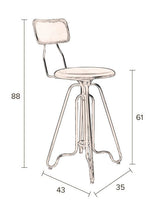 Dutchbone ovid counter barkrakk, svart