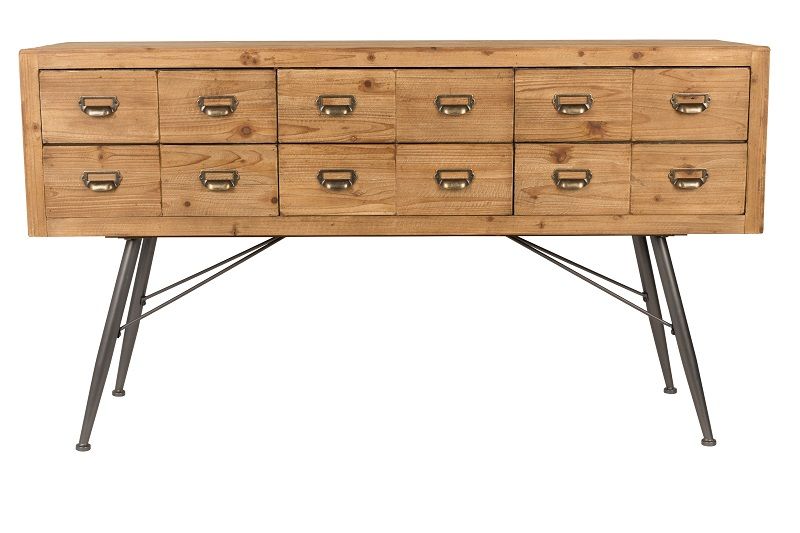 Dutchbone Six Sideboard m/skuffer Naturen