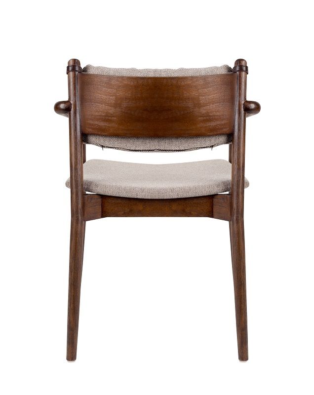 Dutchbone Torrance Dining Chair m/armlener, brun