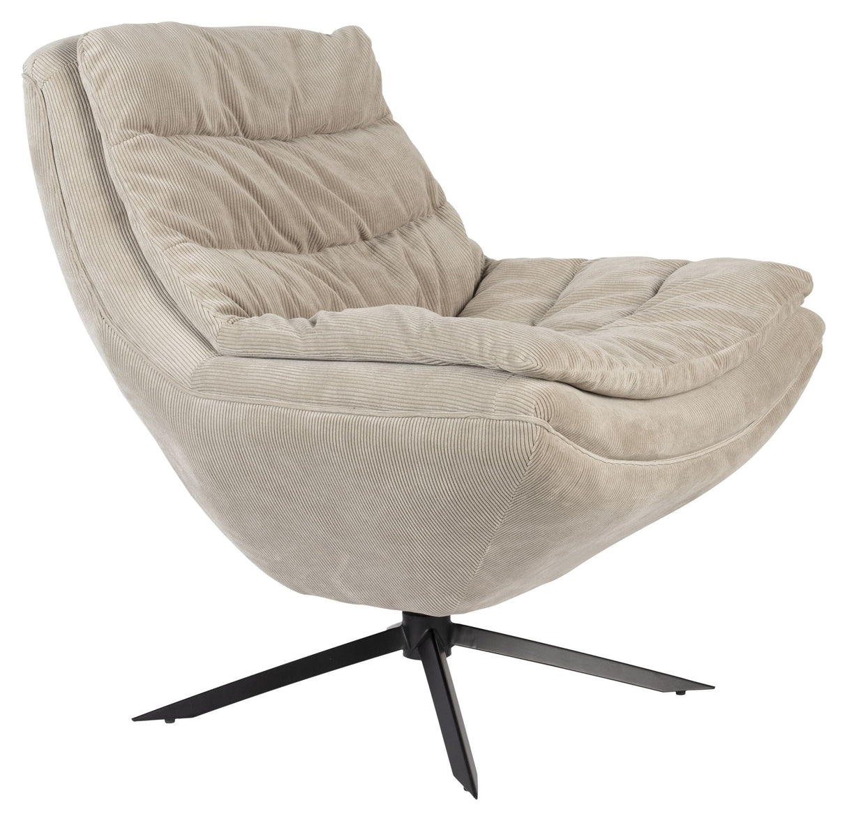 Vince Lounge Chair, Beige