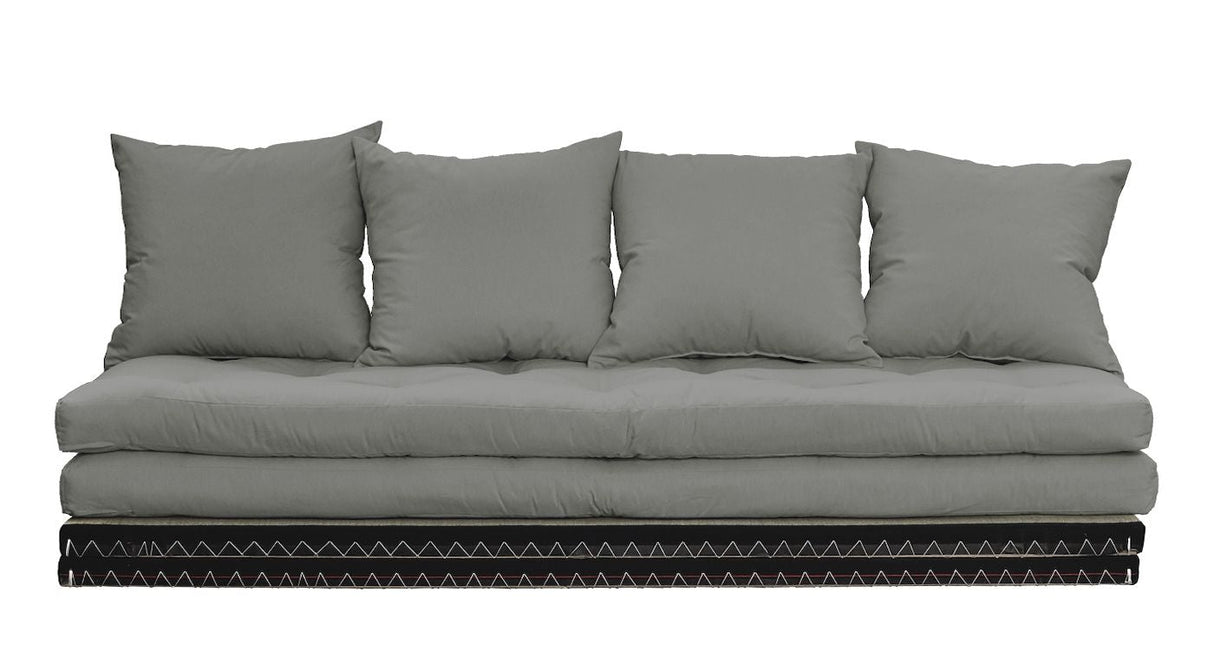 Chico Futon Sofa, Gray w. Tatami -matter