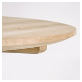 Maial spisebord - solid teak, Ø90