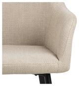 Lizzy, spisestol med/armlener - beige