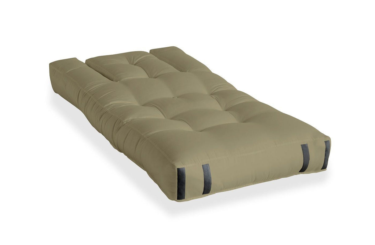 Flodhest ut futon stol, beige