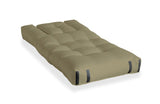 Flodhest ut futon stol, beige