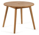 Vilma Garden Table, Ø90, Acacia Wood