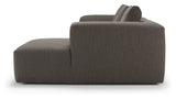 Kornum Sofa med Chaise Longue Right, Taupe