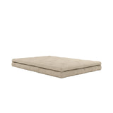 Spenne ut futon sofa, beige