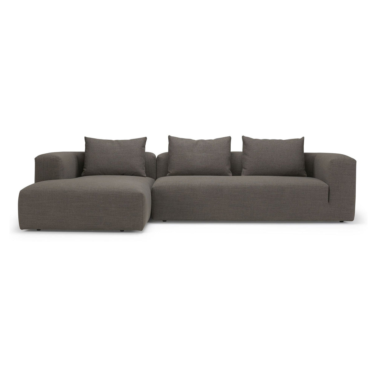 Kornum sofa med Chaise Longue igjen, taupe