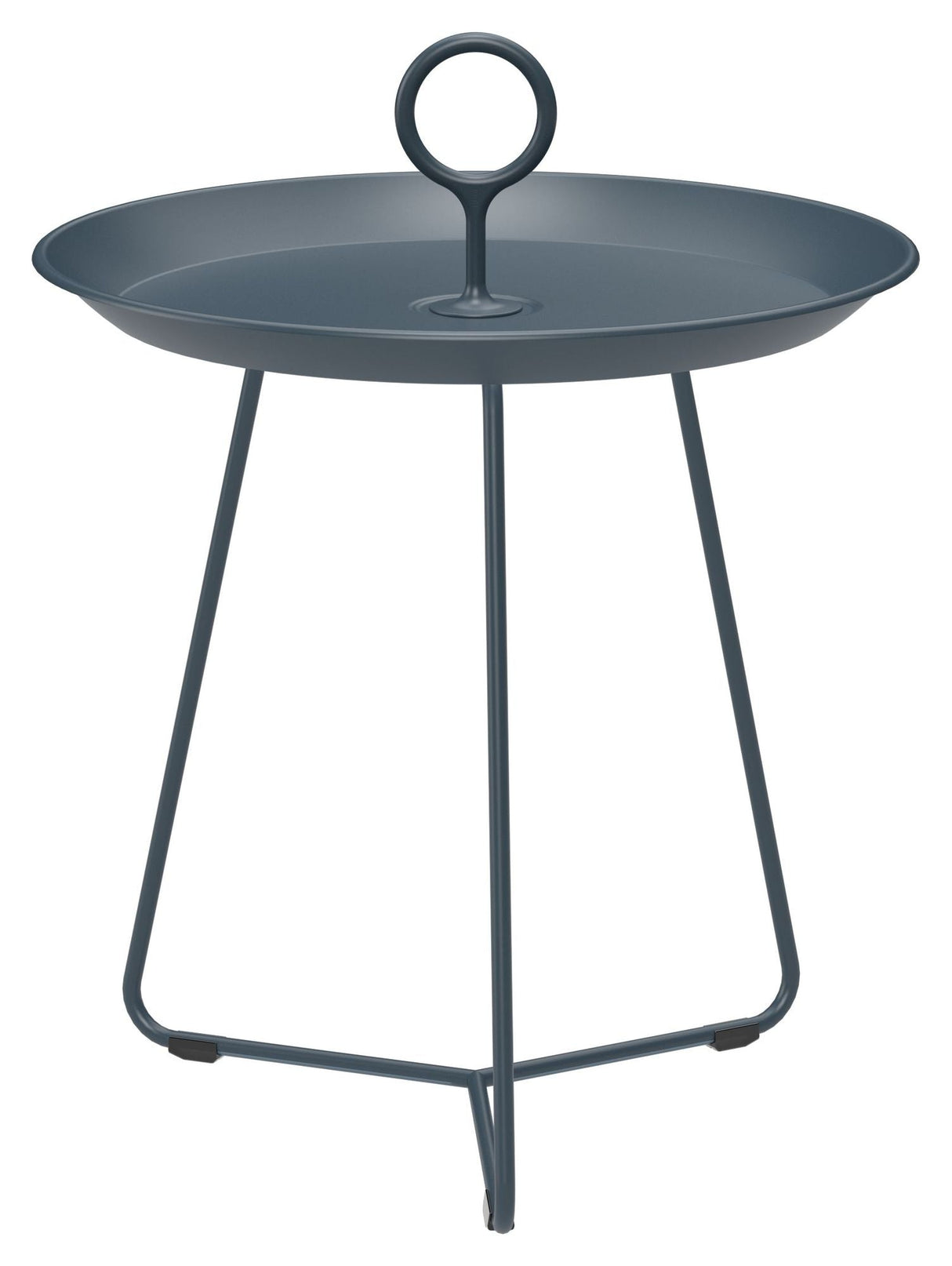 Eyelet Tray Table, Ø45, Midnight Blue