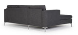 Shea 2-pers. Sofa Gray, med venstre venstre sjeselong