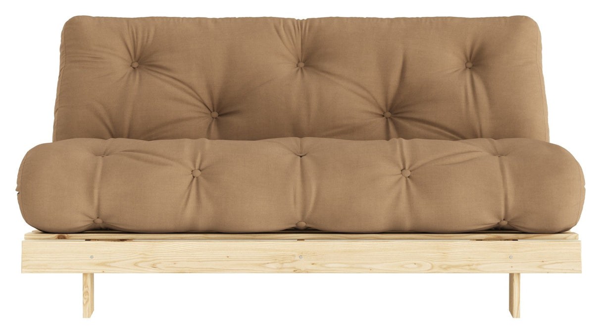 Røtter 160 sofa seng, furu/mocca,