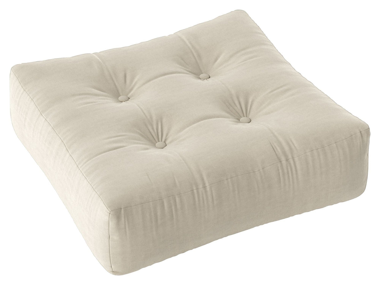 Mer Pouf, beige, 70x70