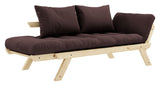 Bebop Sofabed, furu/brun