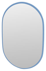 Se oval speil, 154-azure