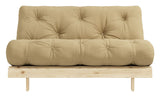 Røtter 140 sofa seng, furu/beige