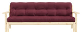 Slapp av sofa seng 190x100, Bordeaux