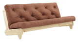 Fersk sofa, furu/brun