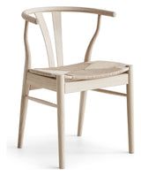 Findahl Freja Dining Chair Oak/ubehandlet, naturlig flette