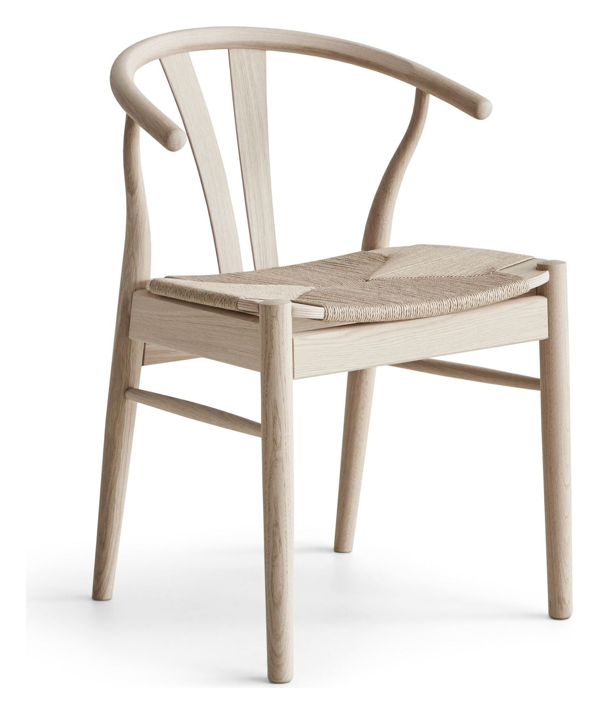 Findahl Frida Dining Chair Oak/ubehandlet, naturlig flette