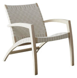 Findahl Luna Lounge Chair, Oak w. flettet webbing