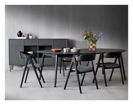 Findahl Mette Dining Chair Beech, Anthracite