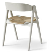 Findahl Mette Dining Chair Beech/Beige, naturlig flette