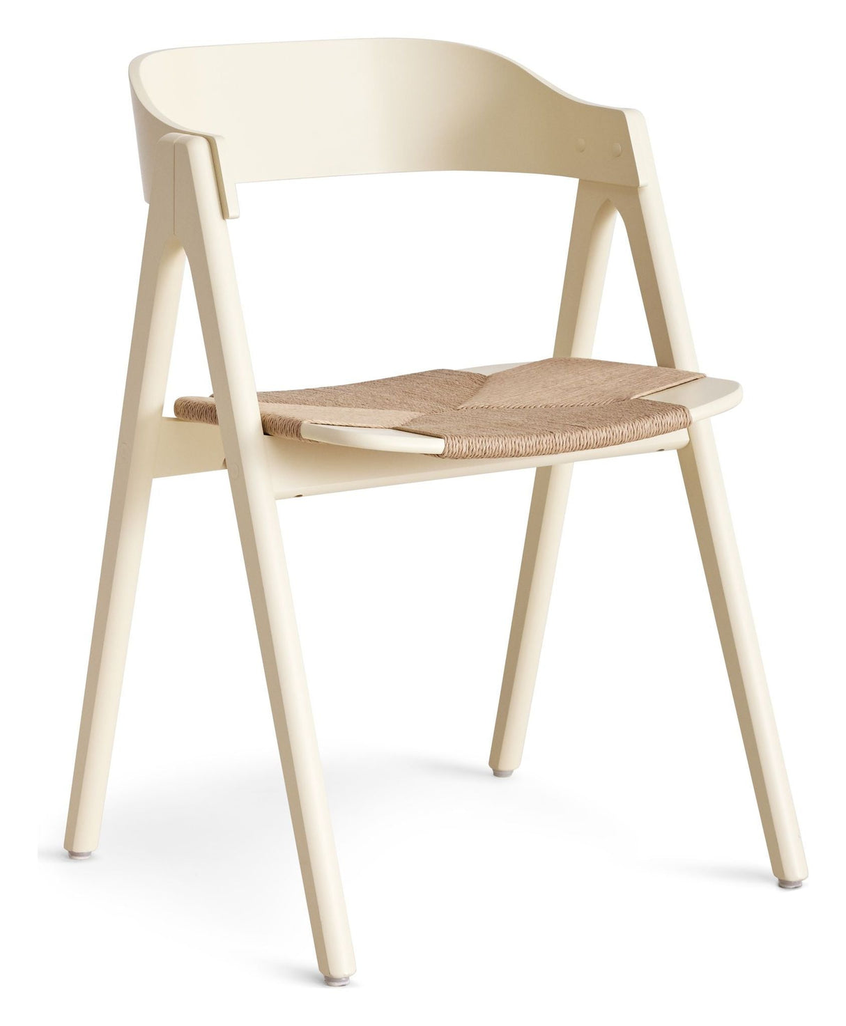 Findahl, Mette Dining Chair, Beech/Light Yellow - Nature Weave