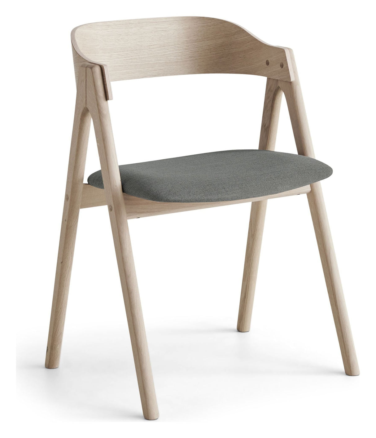 Findahl Mette Dining Chair Oak/White Pigm. Lakk