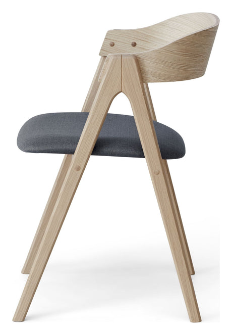 Findahl Mette Dining Chair Oak/White Pigm. Lakk