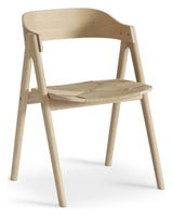 Findahl Mette Dining Chair Oak/ubehandlet, naturlig flette