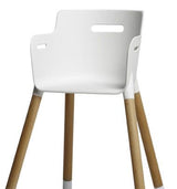 Flexa Baby Chair w. brett, bøk/hvit