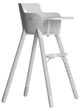 Flexa Baby High Chair m/Roll Bar, White