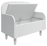 Flexa Dots Bench, White W. lagring