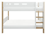 Flexa Nor Bunk Bed White, 90x200 moh. eik