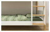 Flexa Nor Bunk Bed White, 90x200 moh. eik