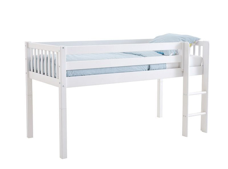 Thuka Nordic Dream Half High Bed w/Rest 90x200, White