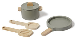 Spill Pot & Pan, Green 