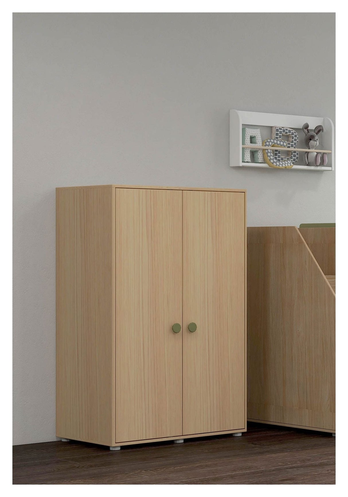 Flexa popsicle garderobe kiwi, 138x88