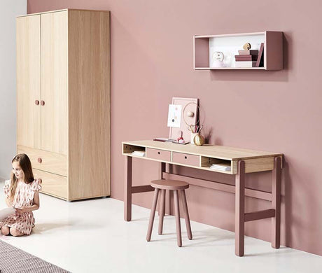 Flexa Popsicle Desk, Cherry