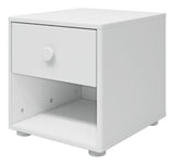 ROMIE CHEST W. 1 skuff, hvit