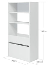 Roomie Toy Storage With Box Midi, White