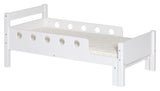 Flexa White Junior Bed, 190/140x70, inkl. Smeller